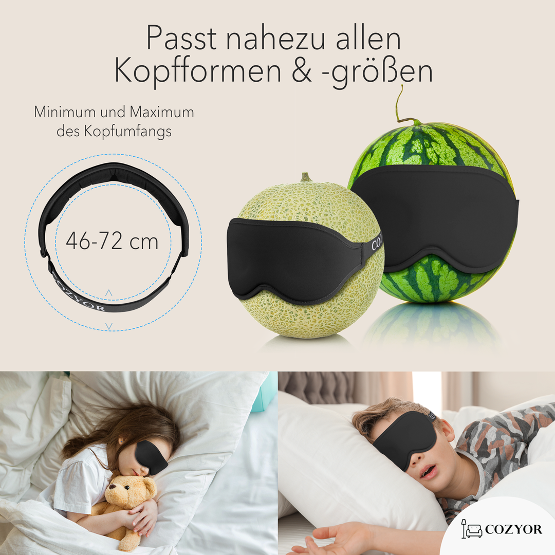 Cozyor Nackenkissen mit verstellbarem Verschluss + praktischer Tasche, Memoryschaum, waschbarer Bezug, ideal zum Reisen und für zu Hause