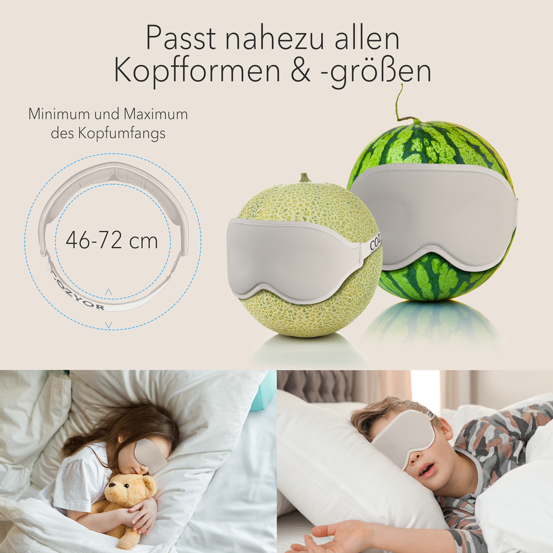 Cozyor Nackenkissen mit verstellbarem Verschluss + praktischer Tasche, Memoryschaum, waschbarer Bezug, ideal zum Reisen und für zu Hause