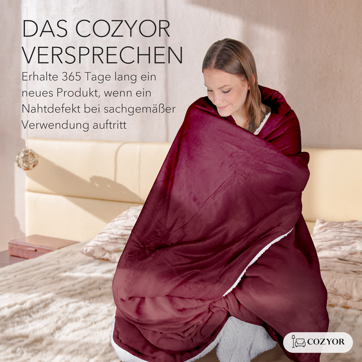 Kuscheldecke XL Sherpa