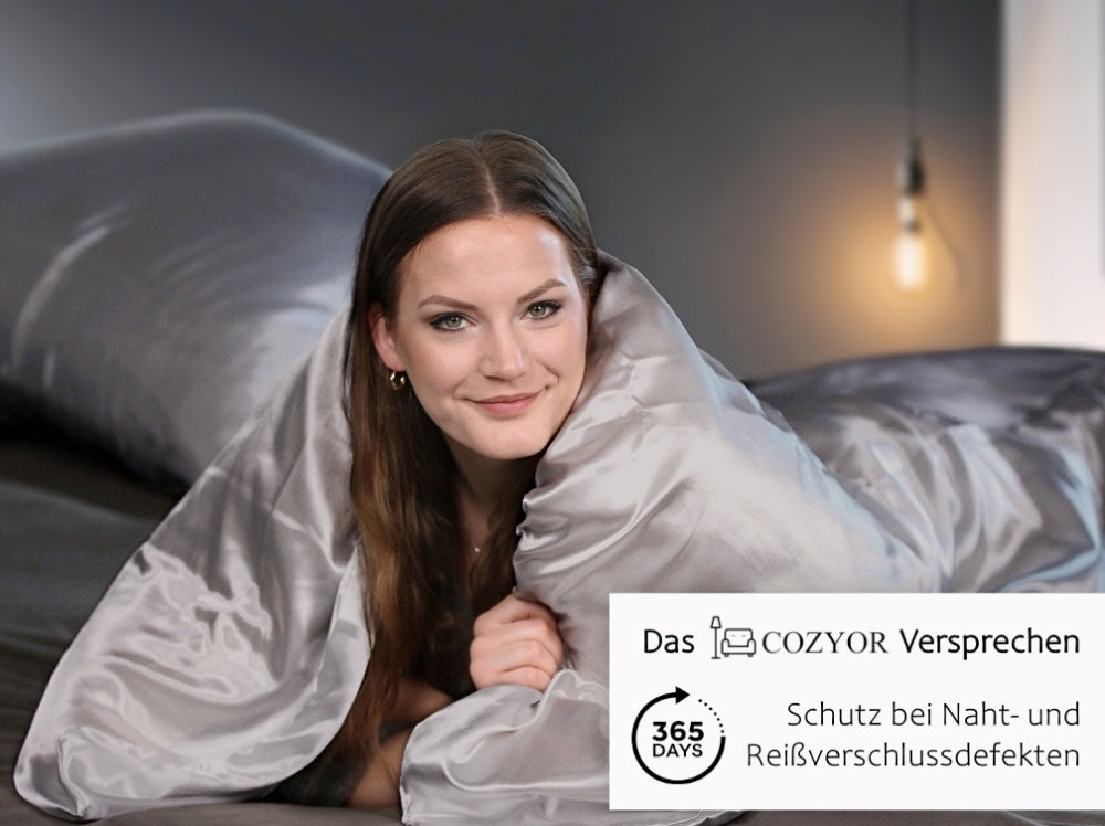 Wendebettwäsche Satin und Mikrofaser extra dick und weich